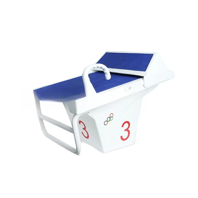 

Swimming pool departure platform Special landing platform for competitions