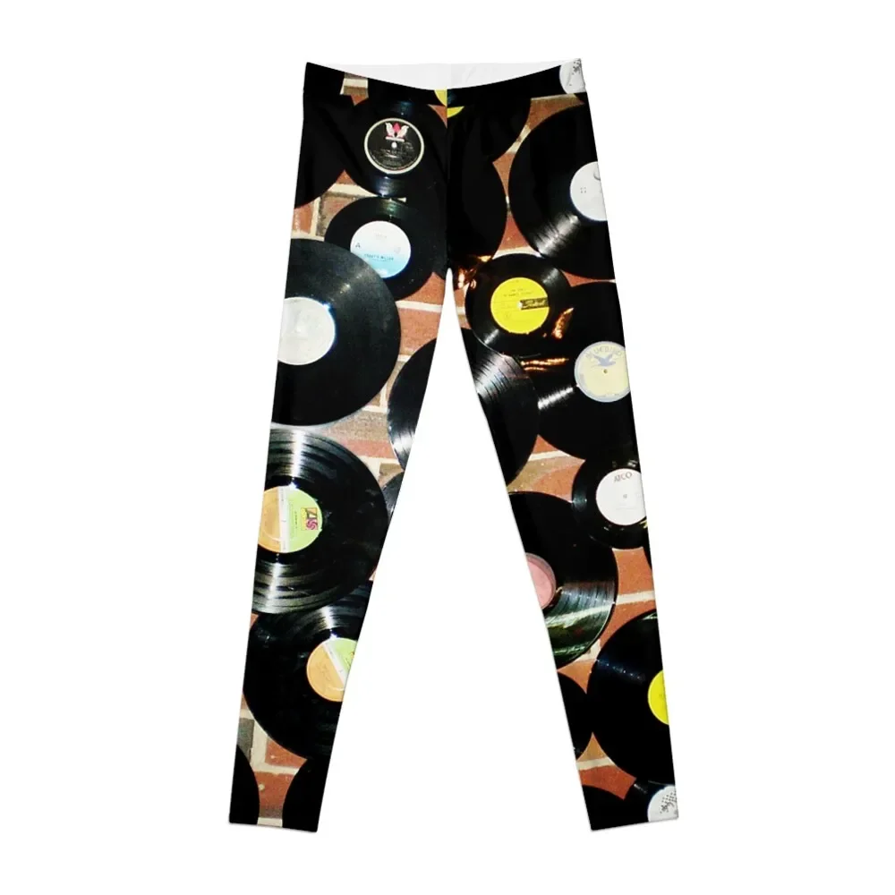 

Records Leggings gym wear legings for fitness harem pants gym top Womens Leggings