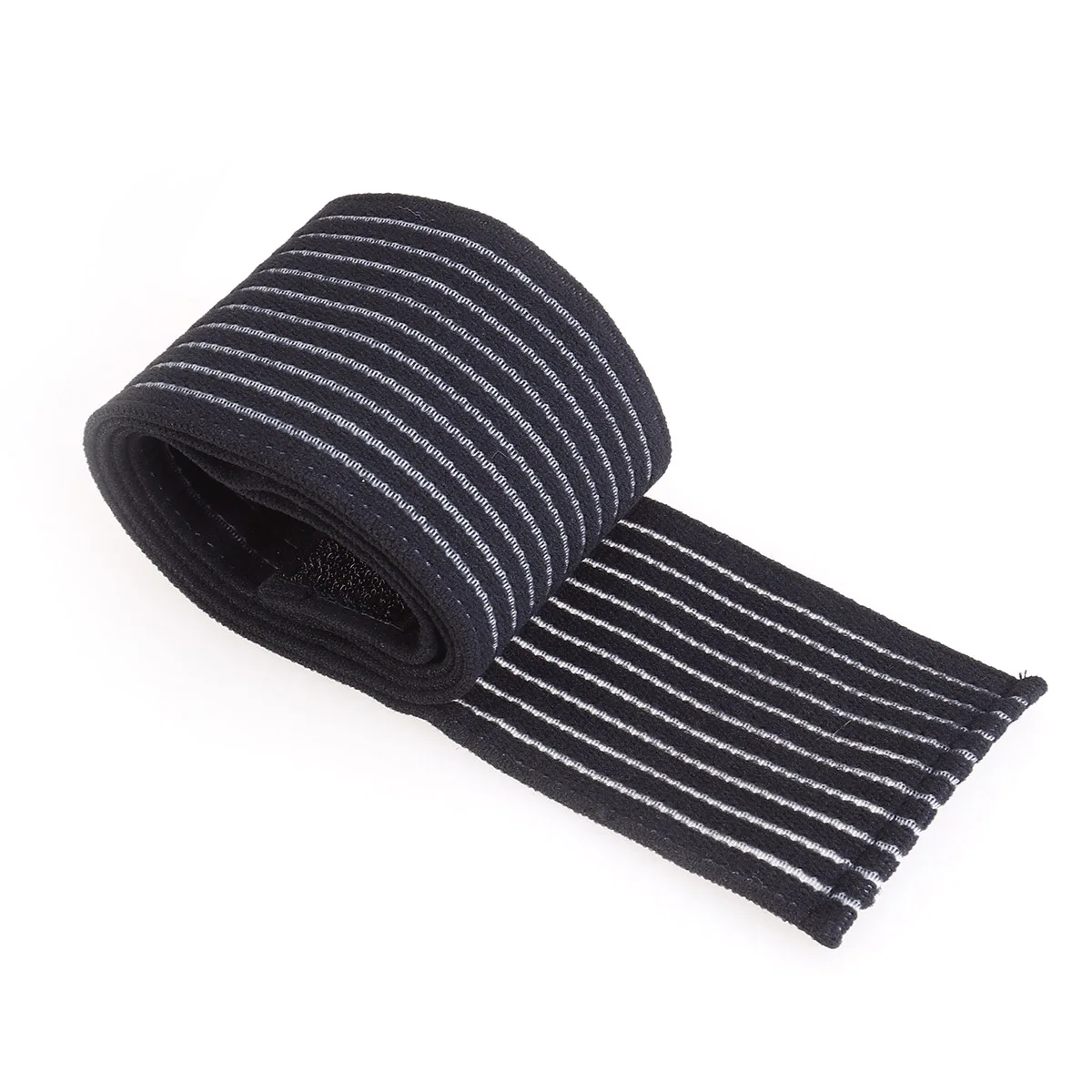 

Black Elastic Breathable Ankle Support Strap Wrap Bandage Brace for Running Sports Exercise Pain Prevention Injury Protection