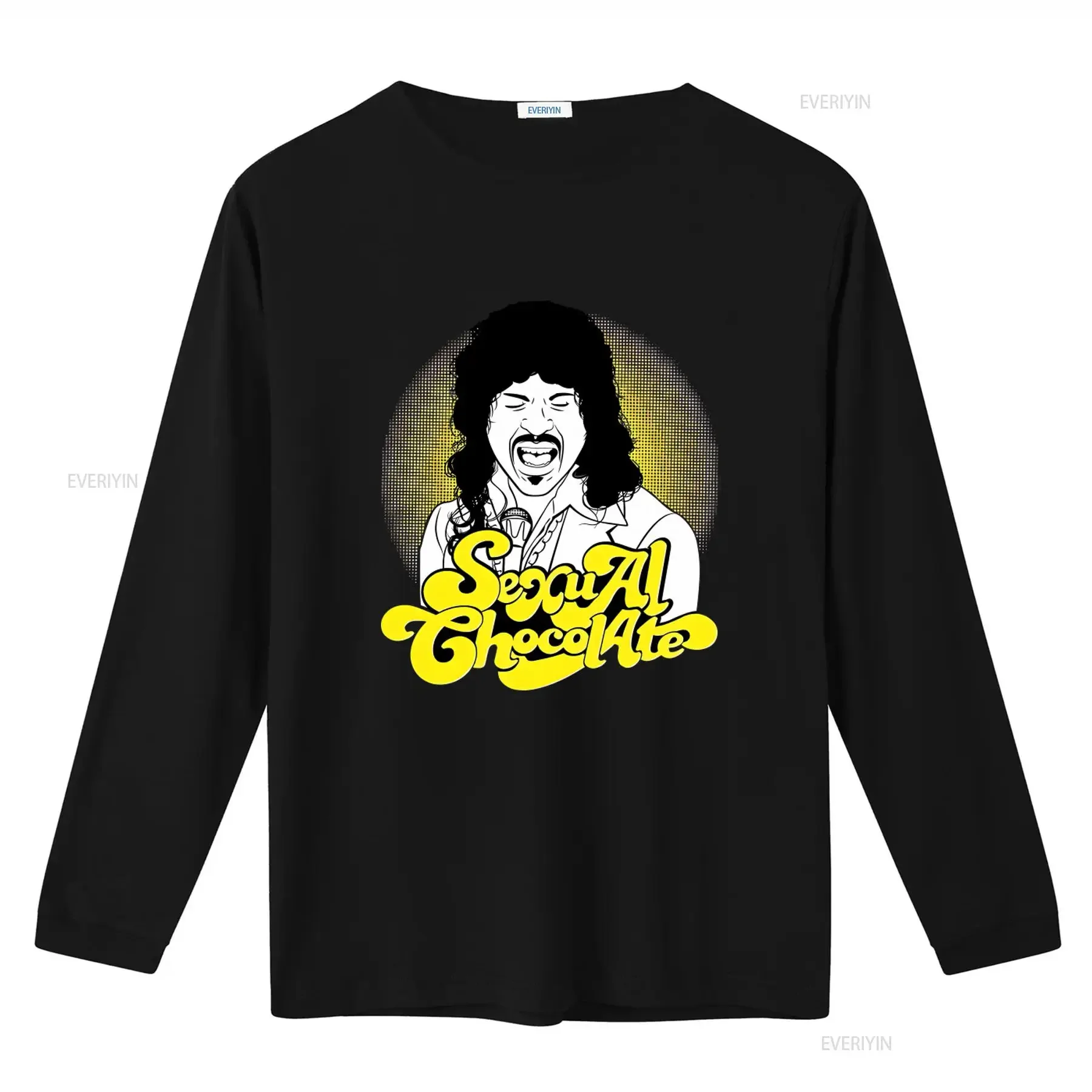 Sexual Chocolate Mr Randy Watson Soul Glo Retro Style Men's T Shirt vintage Washed Comfortable Stylish fashion Stretched