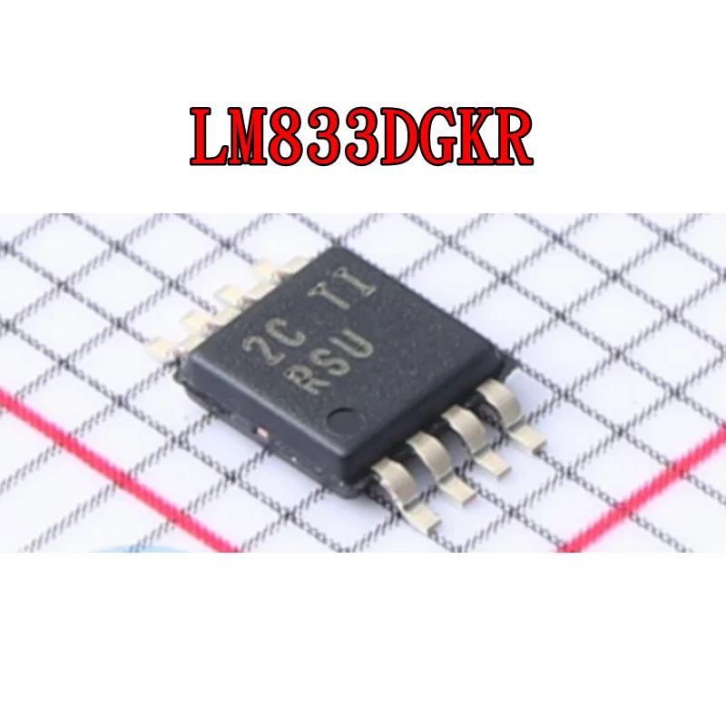 10PCS/LOT  LM833DGKR LM2903DGKR LM2903QDKRQ1 LM2904QDGKR/BQDGKRQ1 MSOP