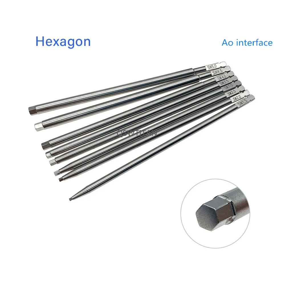 Orthopedic Internal Fixation AO Removal Instrument Kit Broken Nail Removal Set 28pcs Orthopedic Instrument