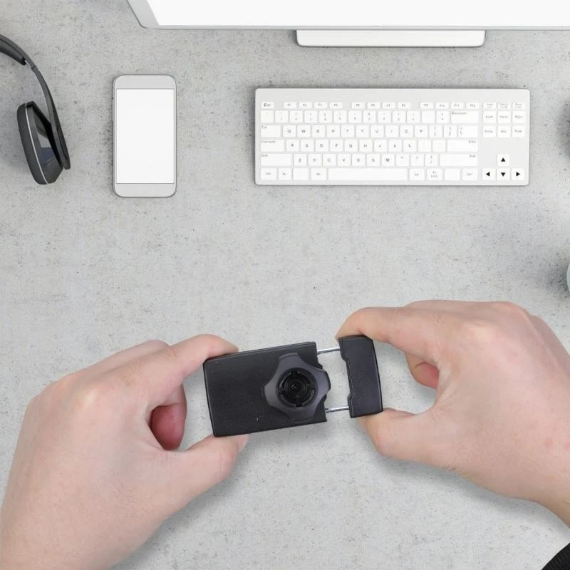 Kunststoff Telefonklammern Mobiltelefon Clip Schwanenhals -Clip -Ständer für 17 -mm -Ballhalterungen auf Stativen und Monopoden