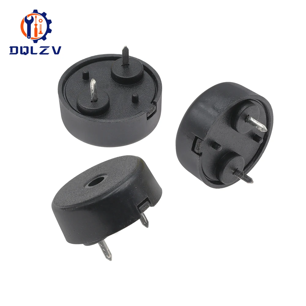 1255 passive piezoelectric buzzer 12*5.5MM pogo pin ETC environmental protection buzzer 4K HZ frequency Connector