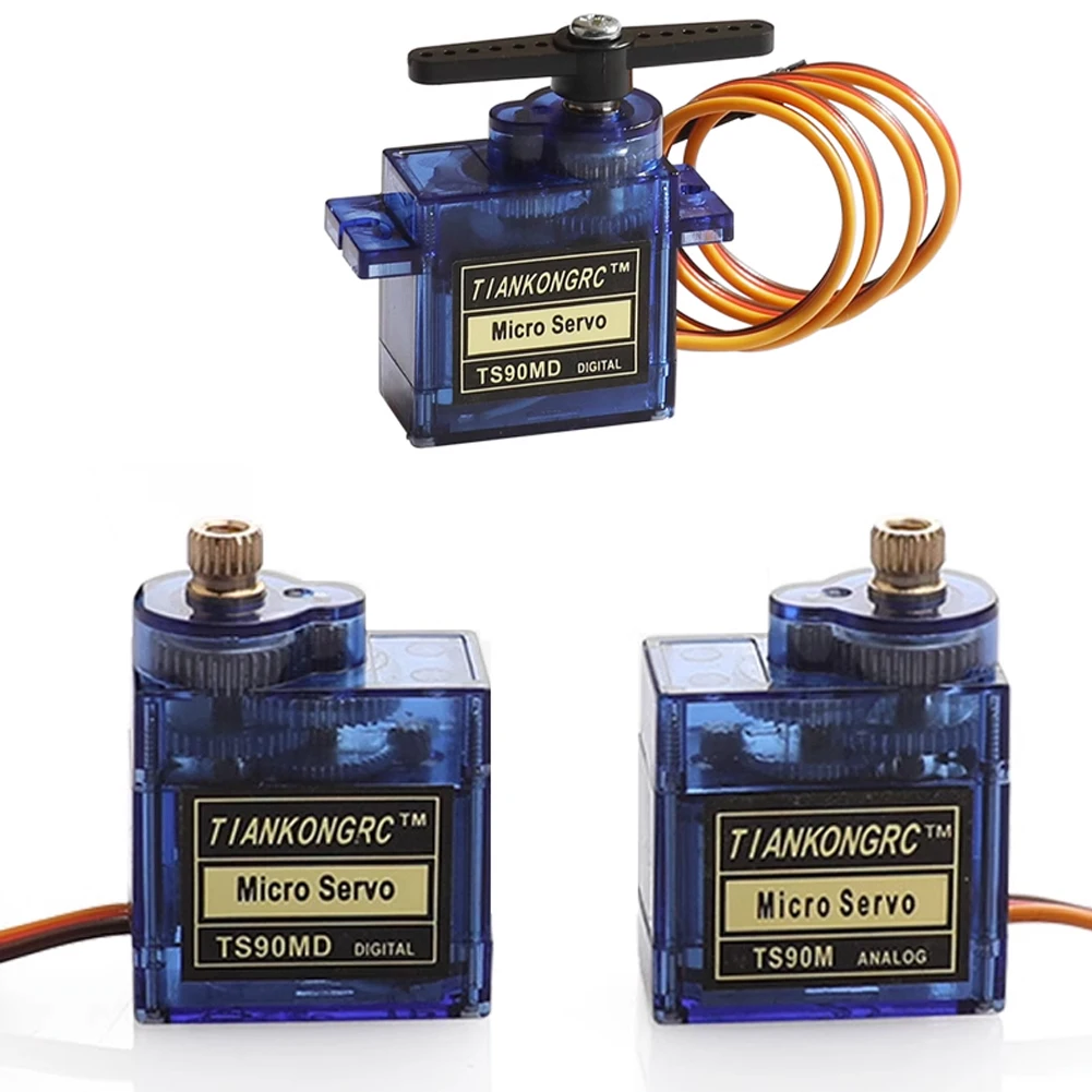 マイクロデジタルサーボ,メタルギア,リモートコントロールアーム,スマートカー,9g, 90度,180度,270度,t90m,ts90md,10個