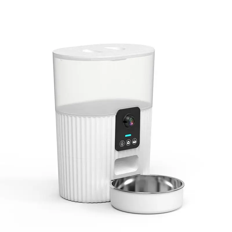Automatic feeder, cat and dog smart pet timing, visual remote monitoring
