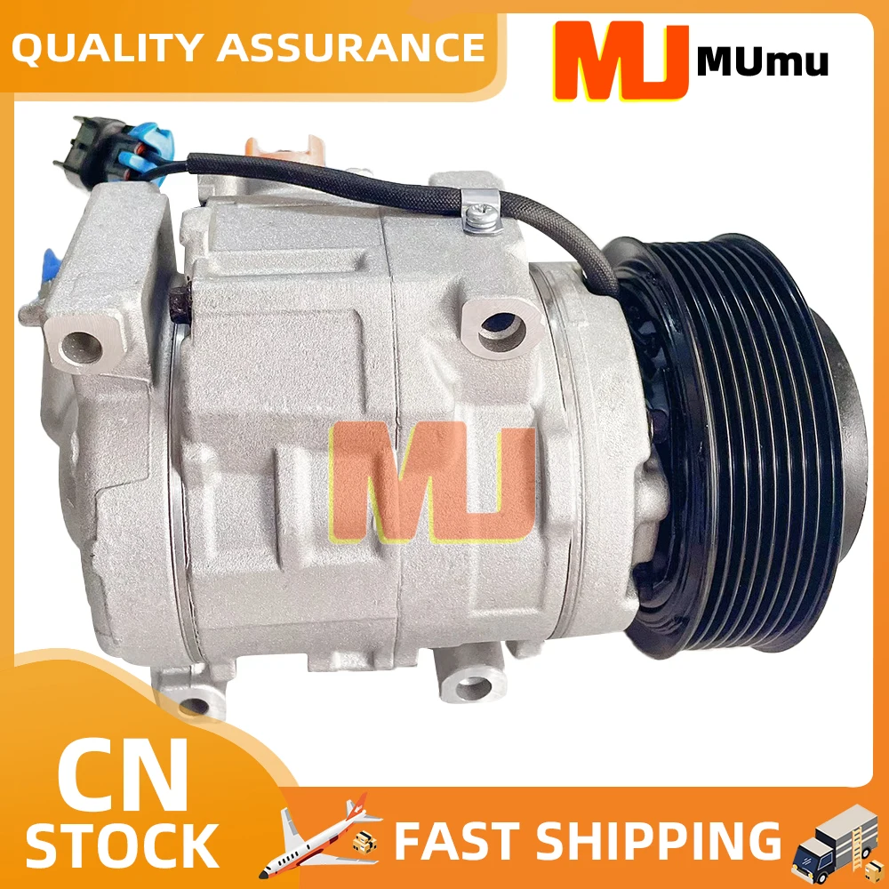 

10SRE18C A/C Compressor For John Deere Tractor Serie 5000 5E 5M 6000 5101EN 447280-1650 447280-1670 447280-2000 4472801650