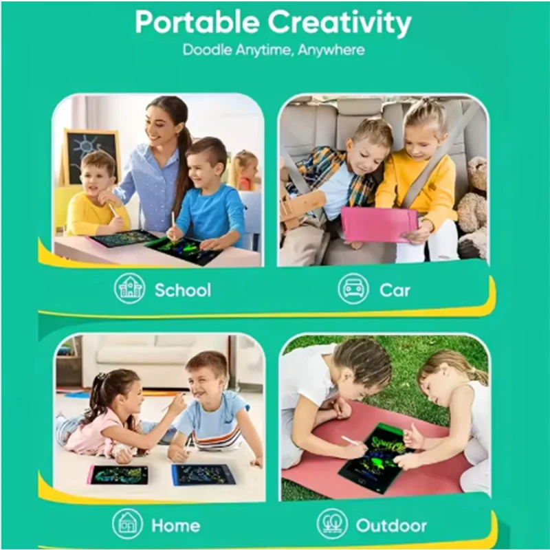 12 Inch LCD Writing Tablet Digital Drawing Tablet Handwriting Pads Portable Electronic Tablet Board ultra-thin Board