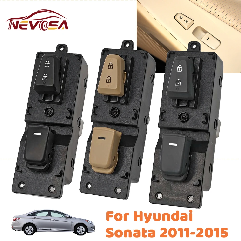 Front Right Passenger Assist  Power Window Control Switch 93575-3S000 For Hyundai Sonata 2011 2012 2013 2014-2015 YF 93575-3S000