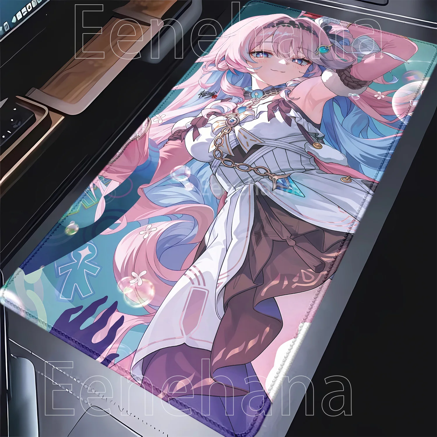 Mousepad Anime Sexy Girl Denia Wuthering Waves WuWa PC Computer Keyboard Gaming Mouse Pad Offices HD Printing Overlock Desk Mat
