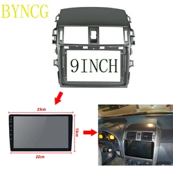9inch 2Din Car Radio Dashboard Stereo Panel for Mounting Panel Dual DVD Panel Frame For Toyota Corolla 2009-2013