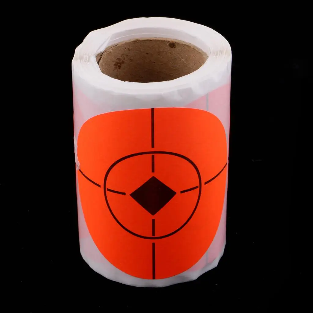 100pcs 7.5 Diameter Self Adhesive Shooting Target Round Paper Target Sticker