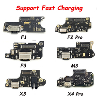 NEW USB fast Charging Port Dock Charger Plug Connector Board Flex For Xiaomi Poco F2 M4 X4 X5 Pro 4G 5G X2 F1 F3 X3