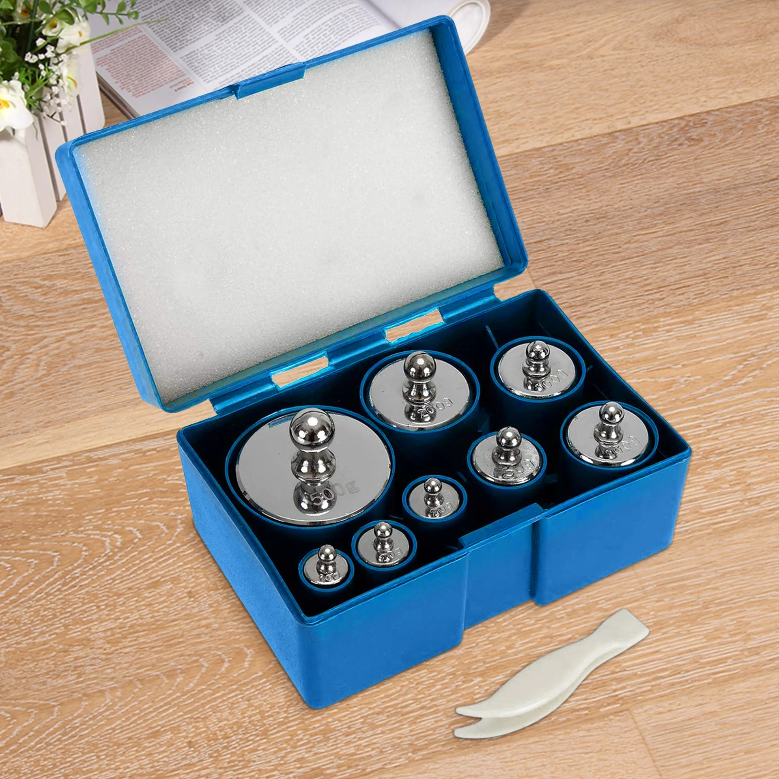 1000g Calibration Weight Set 10g 20g 50g 100g 200g 500g Calibration Weights Precision Steel Scale Calibration Weight Set For
