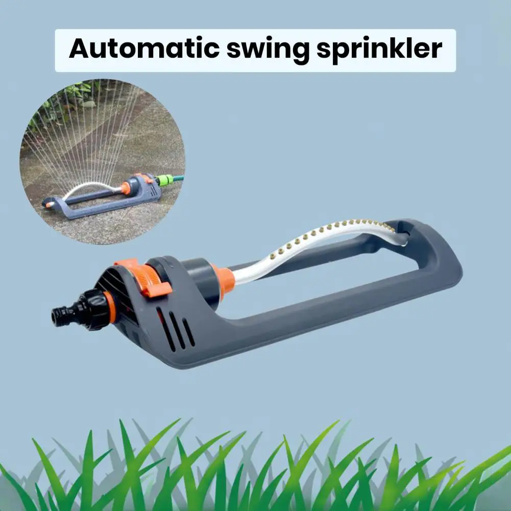 

Practical Lawn Sprinkler Simple Operation Garden Oscillating Sprinkler Adjustable Spraying Angle Plant-Watering