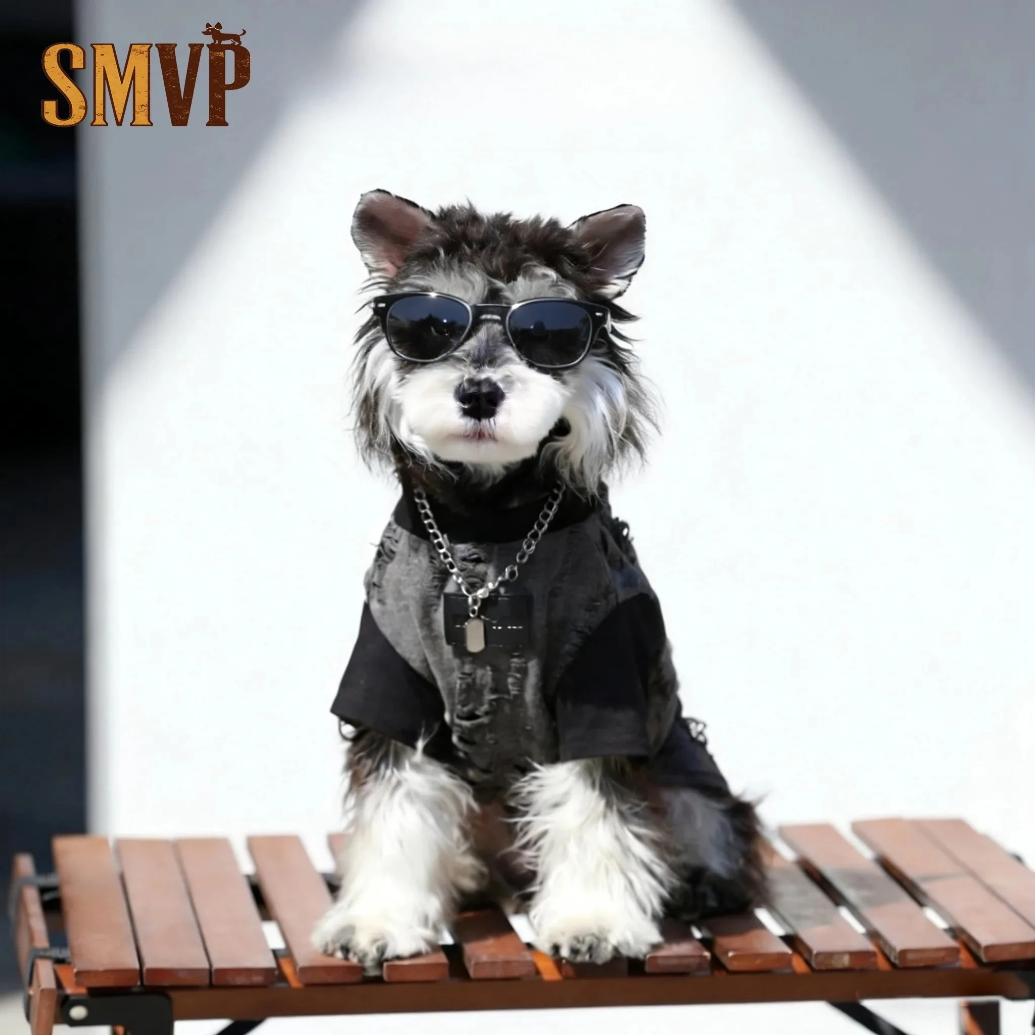 

Spring and Summer Breathable Handsome Workwear Style Old Fashioned Dog Clothes Big Dogs Can Wear