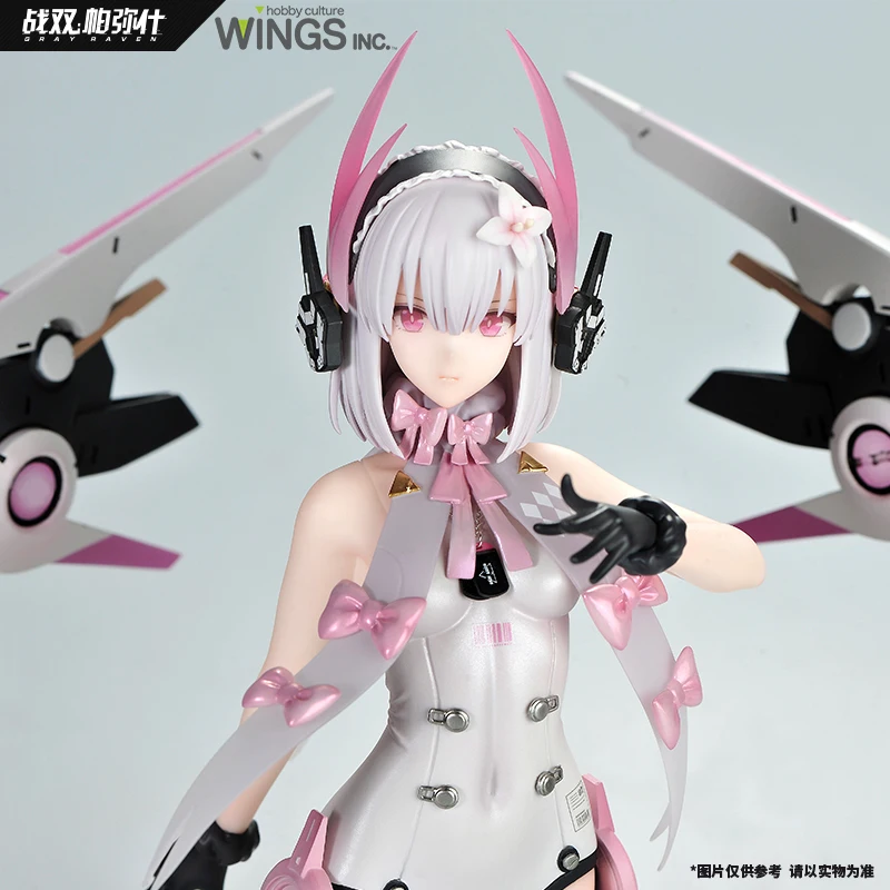 Gioco ufficiale grey RAVEN punching WINGS inc.1/7 27cm Girl PVC Action Anime Figure Model Doll Statue Figurine Toy For Kids Gift