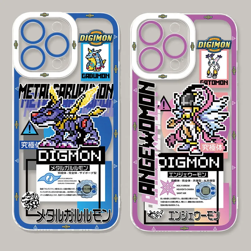 Anime Cartoon Digimon Adventure Case For Samsung Galaxy S24 S23 S22 Ultra S21 S20 FE Note 20 10 Plus A15 A25 A35 A55 Soft Cover