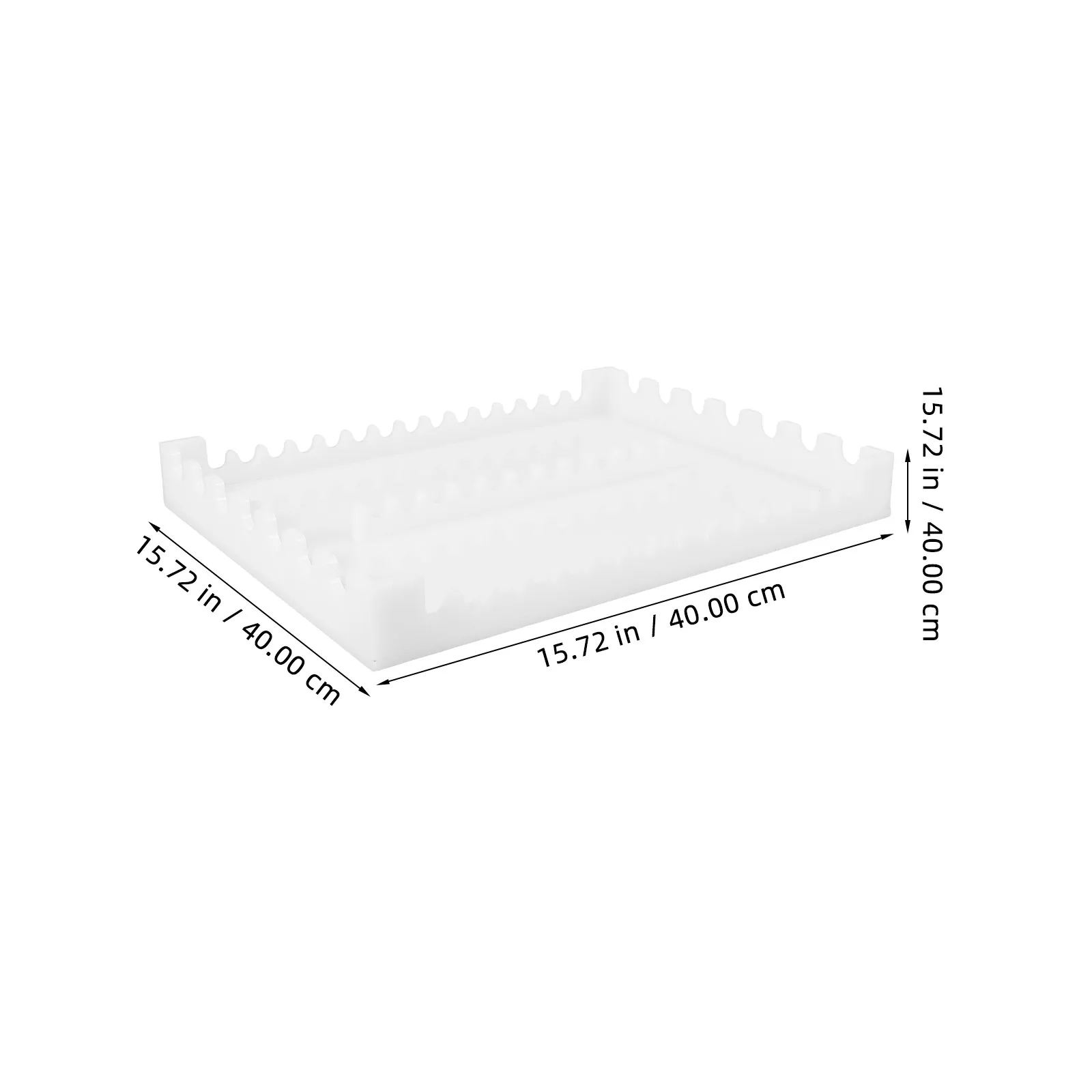 Laboratory Grade Acrylic Pipette Rack Portable Pipette Holder for Multiple Pipettes Easy Clean Compact Experiment