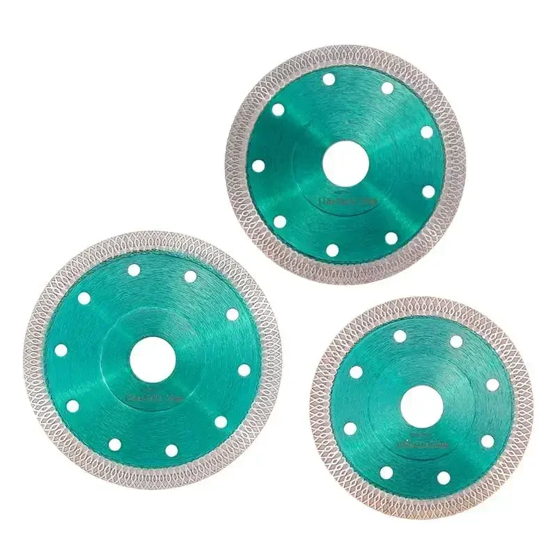 1pcs 105/115/125mm Diamond Saw Cutting Disc Hot pressed sintered Mesh Turbo blade Green Diamond Wheel for Porcelain Ceramic Tile