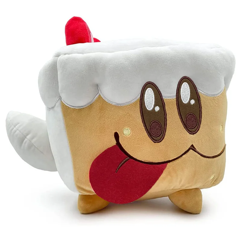 Shadow Milk Cookie Plush Toy Soft Stuffed Cartoon Game Cookie Run Kingdom Figure Doll Cake Dog Pillow Kids Friend Birthday Gifts