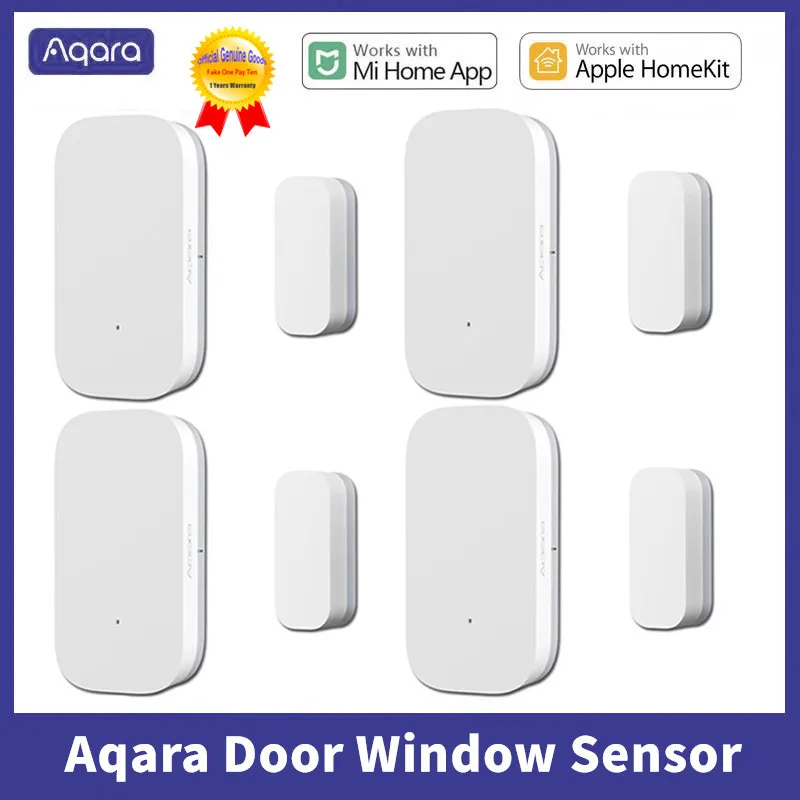 Original Aqara Door Window Sensor ZigBee Wireless Connection Smart Door Sensor Work With Mi Home HomeKit For APP Android iOS