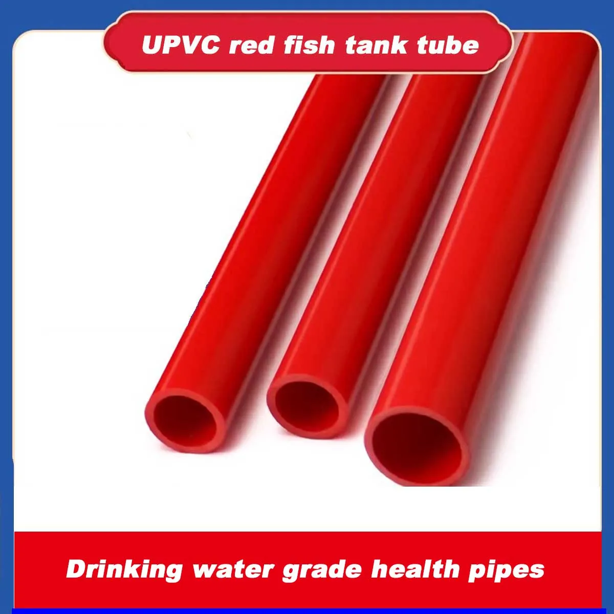 20~50mm UPVC Tube Aquarium Fish Tank PVC Pipe Home Garden Irrigation Watering Hydroponic Planting