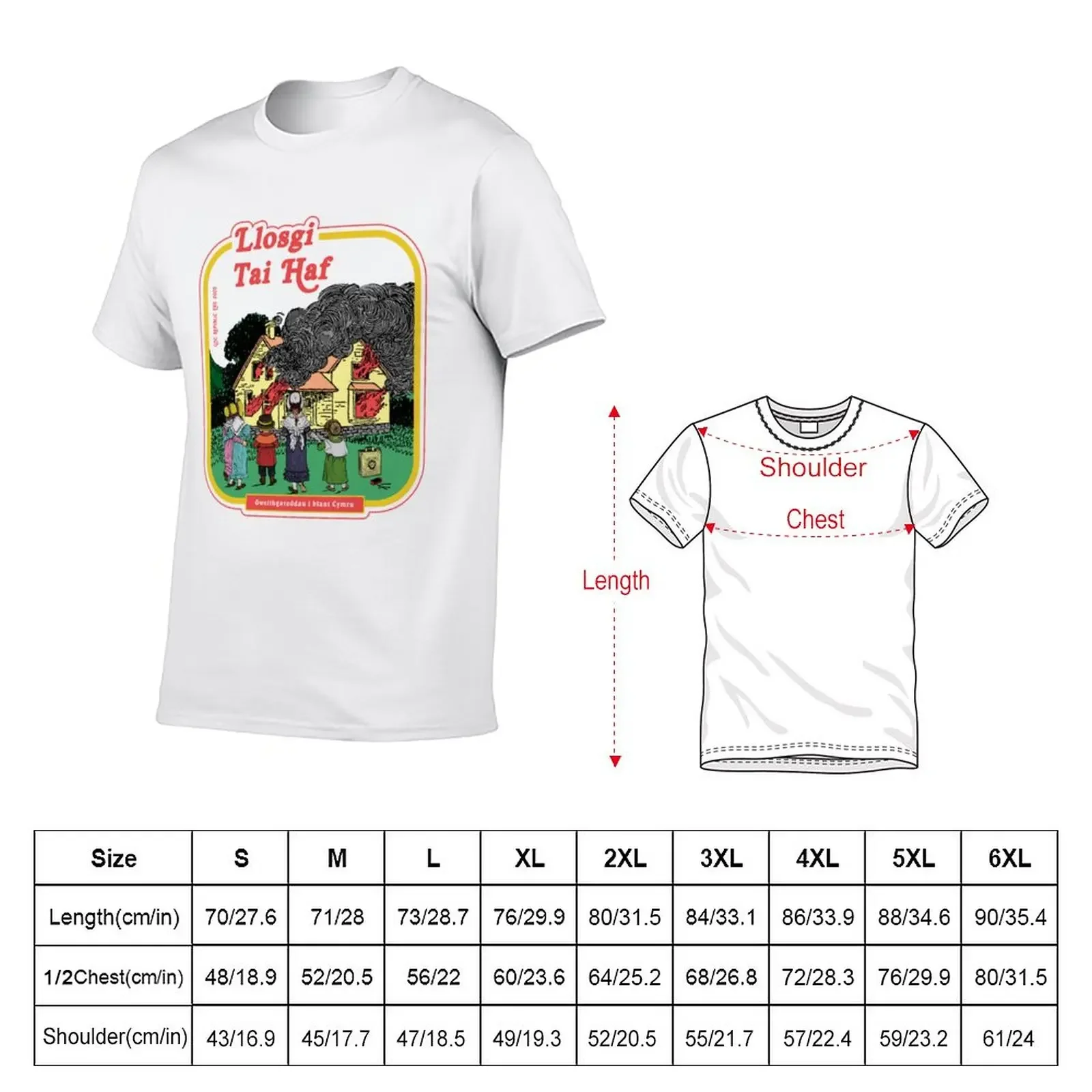 New Llosgi Tai Haf (Plant Cymru) T-Shirt graphic t shirt vintage anime figures quick-drying tees men t shirts