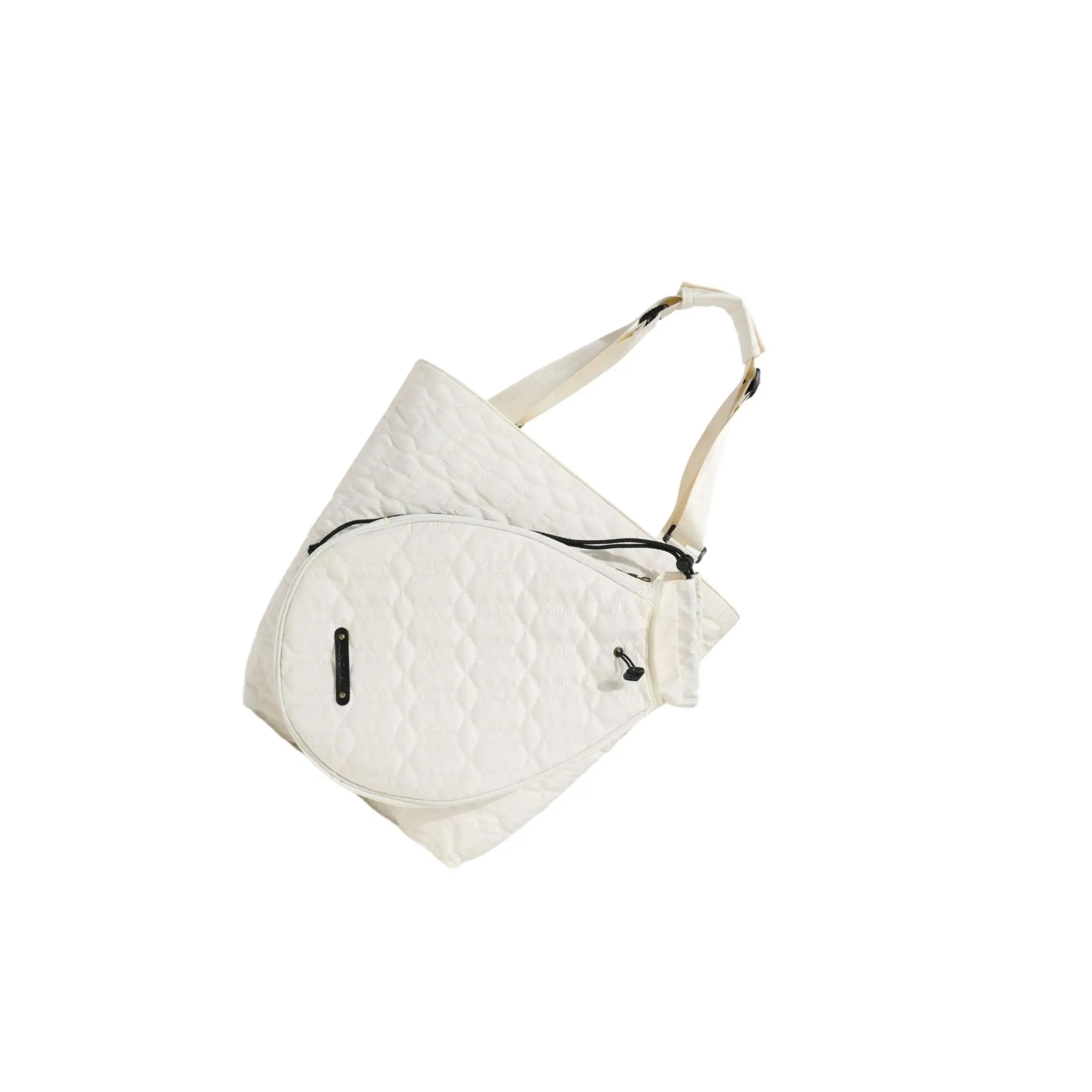 

Tennis Tote Bag Adjustable Handle Fitness Portable Large Capacity Racket Bag