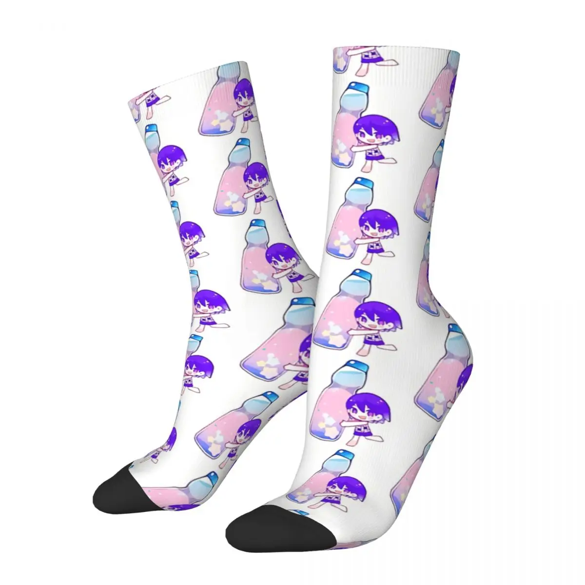 Kel Omori Socks Male Mens Women Summer Stockings Printed