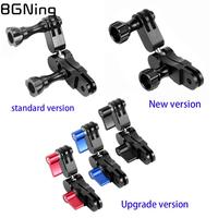 CNC Tripod Mount 360° Arm Magic Hand Extension Adapter Swivel Joint Helmet for Gopro10 Hero 13 12 11 10 DJI Osmo Action Camera