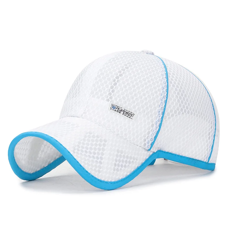 

Big Children Baseball Cap 4-14 Years Old Kids Colorful Quick Dry Mesh Summer Breathable Boy Girl Sunscreen Hat