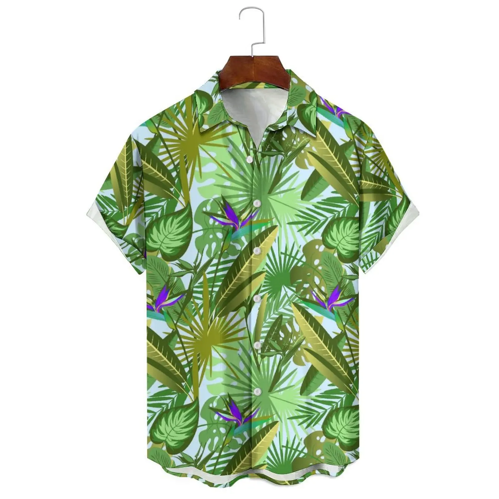 

Men's shirt Fashion 3D printed short sleeve oversized Hawaii quick dry short sleeve summer casual men's top loosemen's clothing