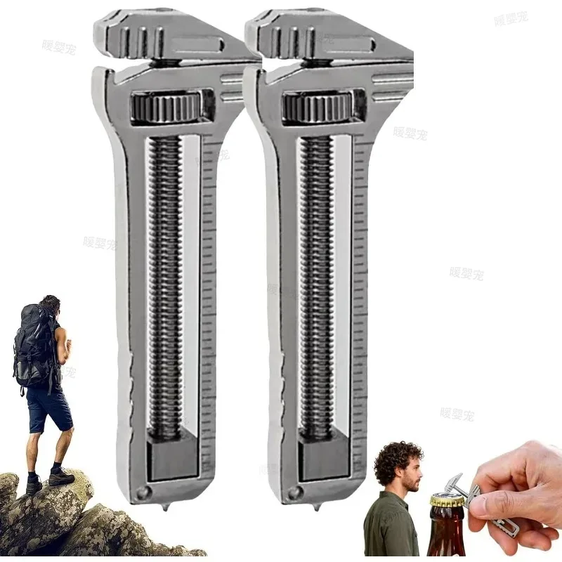 New EDC Multi-Tool Compact Multi-Tool Portable Tool Key Ring Chain Pocket Knife Screwdriver Multi-Tool Camping Survival Kit