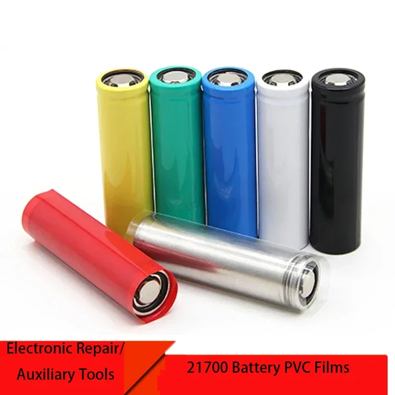 

21700 Battery Film PVC Heat Shrink Tube Film Pre-cut Shrink Sleeve Protective Tube Sleeve Battery Pack Case Heat Shrink Film