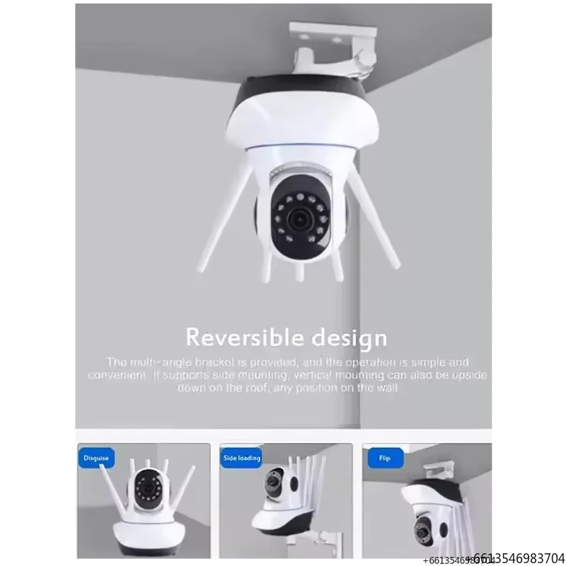 

New 360 Ptz Home Security IP Camera 720p 1080p Wireless Wi-Fi Night Vision Remote Control CMOS Sensor Motion Detection Cloud
