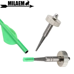 Tiro com arco Arrow Nock Ferramenta de Remoção, Insert Doctor, Cauda quebrada, Extrator do eixo, Limpar, Caça Bow Acessórios