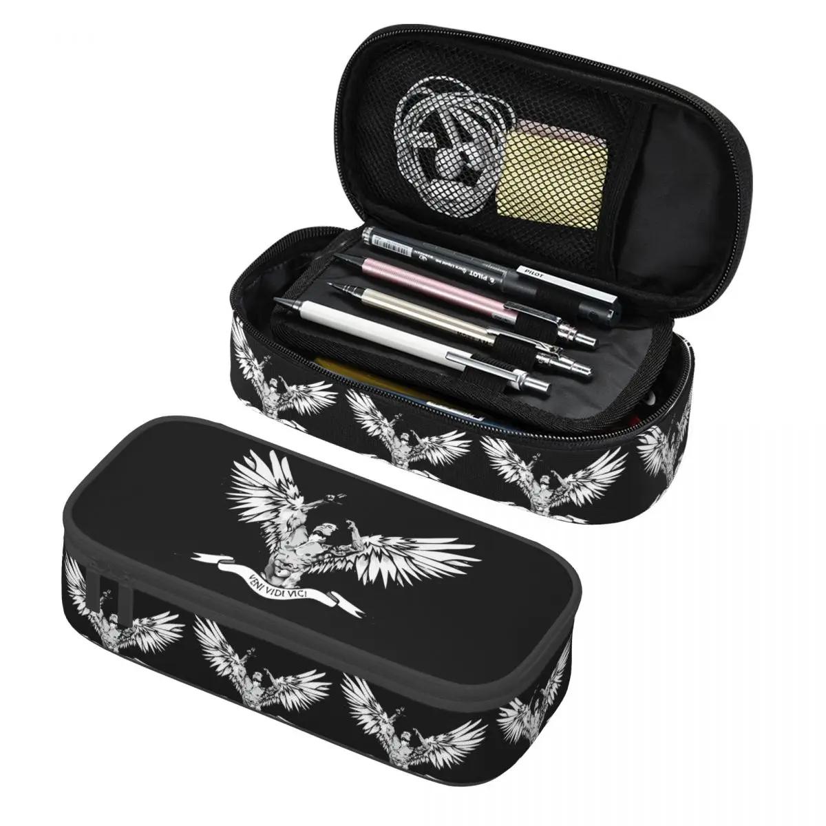 

Zyzz Pencil Case Pencil Pouch Storage Stationery Supplies Big Capacity Pen Box Pencil Bag for Students