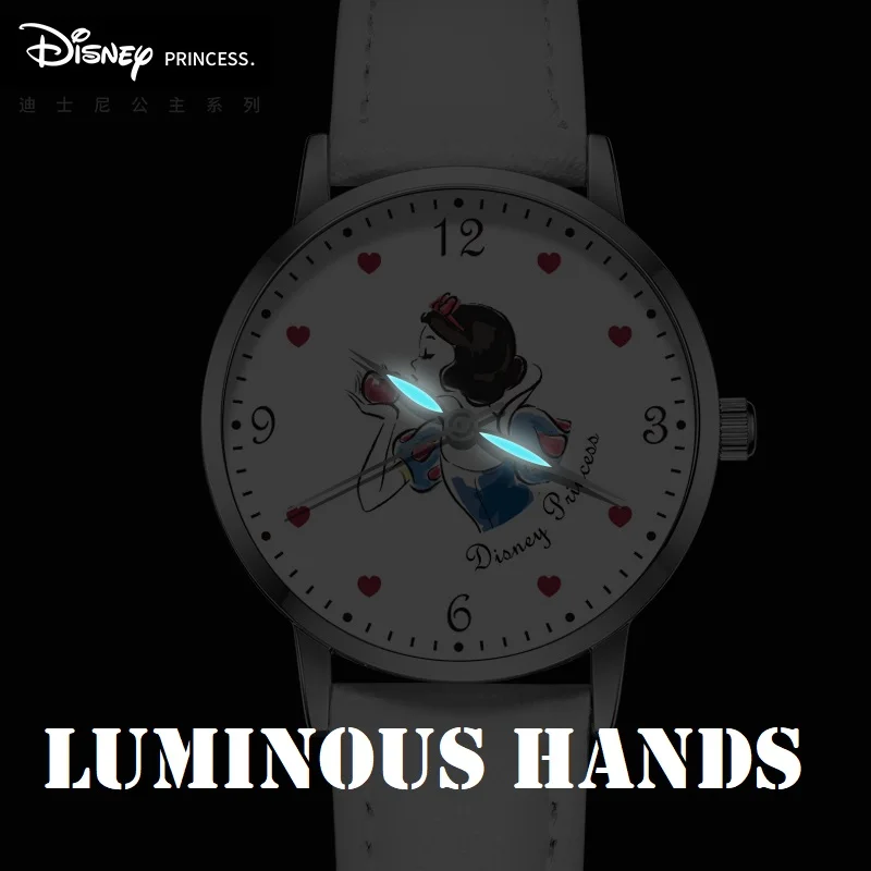 Disney For Children Watch Cartoon Kids Cute Unisex Boy Girl Student Graffiti Strap Quartz Wristwatch Luminous Hands New Relogio