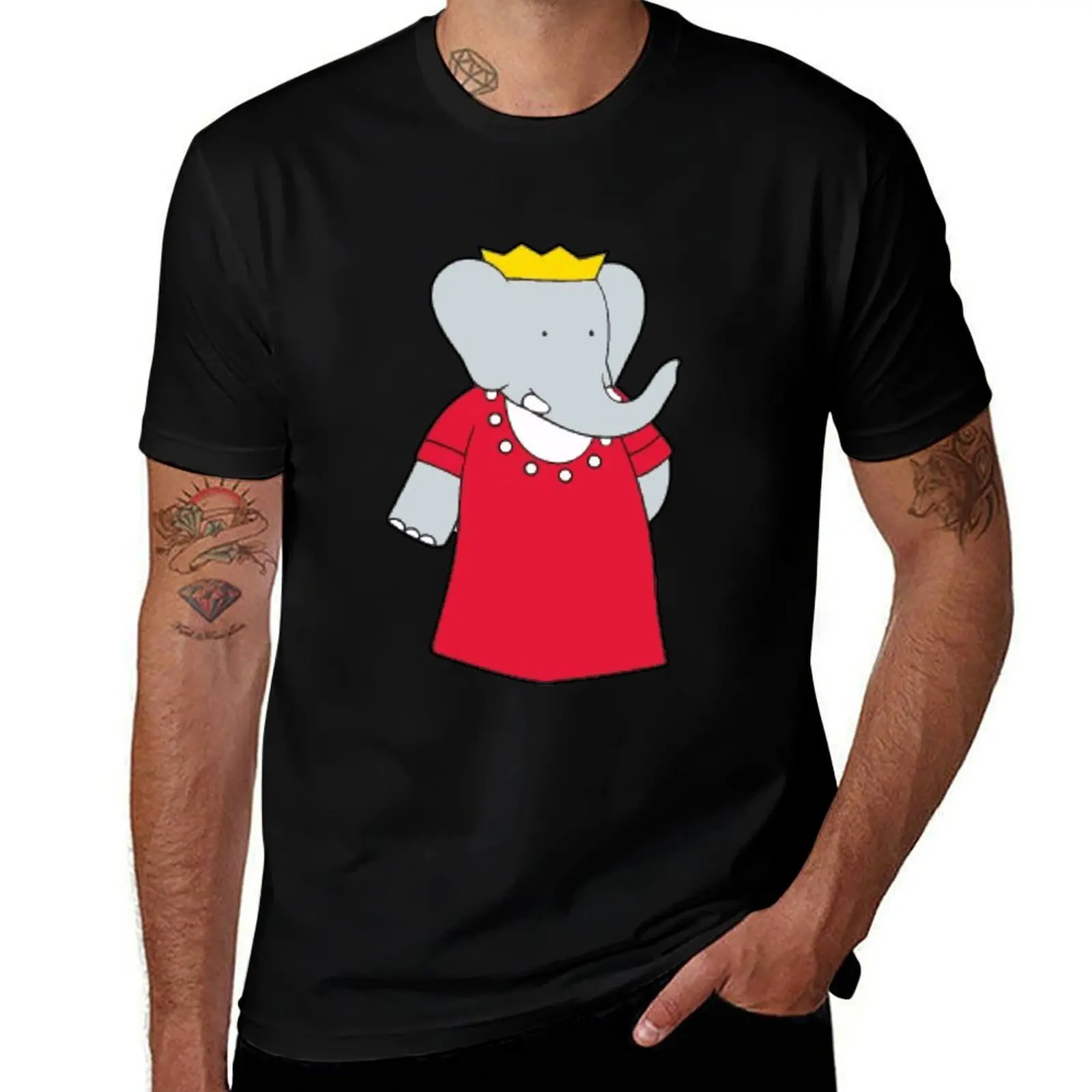 

Babar shirt man t Queen shirts man t for celeste Elephant men t T-Shirt percent cotton man 100 shirt for graphic T-Shirt