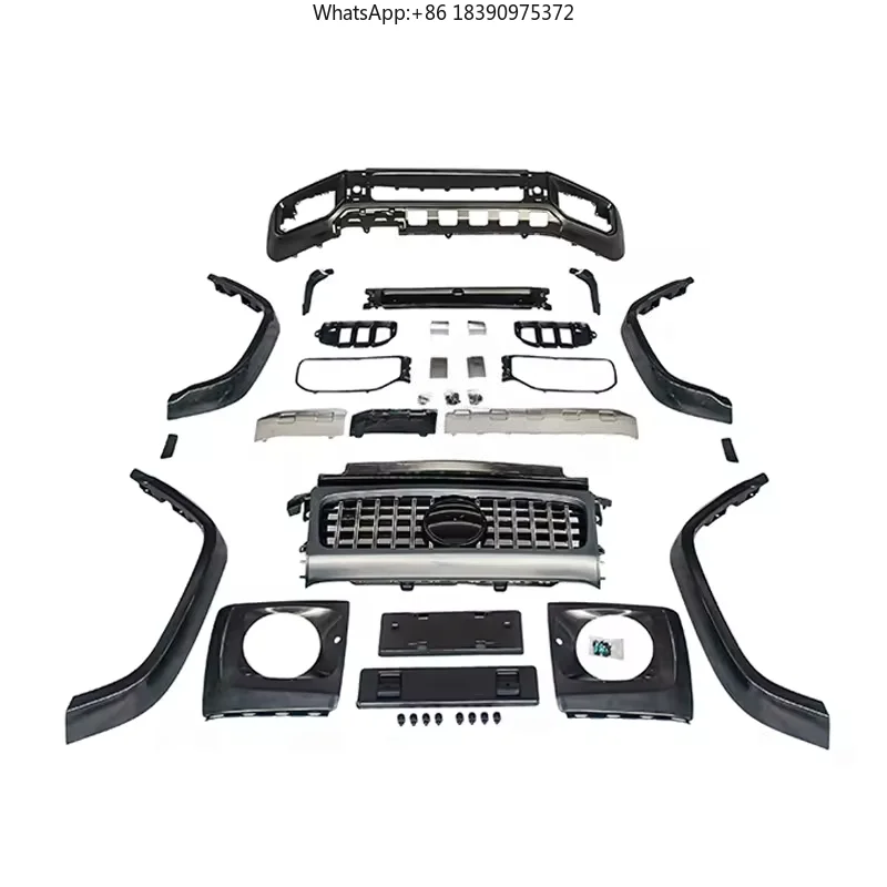 G Class W464 G63 Auto Accessories Stainless Steel Front Bumper Fenders Protective Frame Exterior Off-Road Wrap Car Body Kits