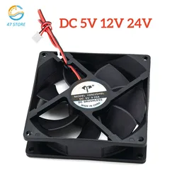 92mm 9225 Computer Case Cooling Fan 92x92x25mm DC 5V 12V 24V 2 PIN PC CPU Cooler Fan 90mm 9cm