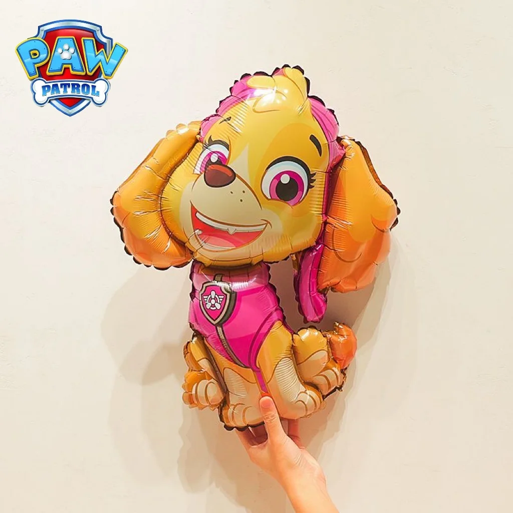 4-teiliges PAW Patrol Offiziell Lizenziertes Ballonset Niedlicher Cartoon-Stil Dekoration Karnevalsparty Foto-Requisiten Party-Zubehör – Detail 9