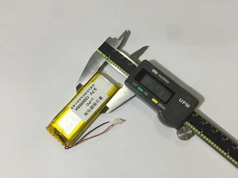 Nuova batteria ai polimeri di litio da 3,7 V a piena capacità 702667 1200 MAH GPS walkie talkie / attrezzatura / Mini