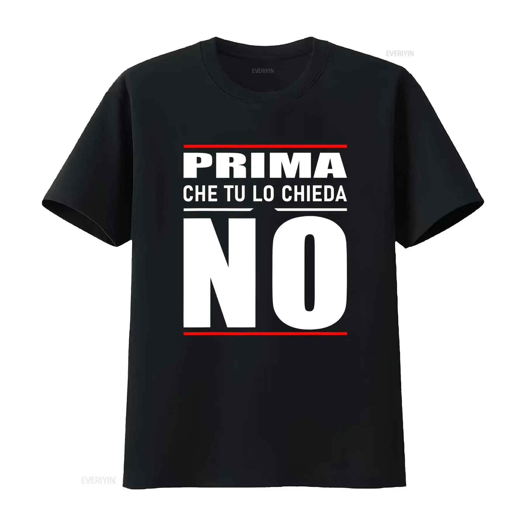 Chiedi Prima Poi Rispondi Maglietta Uomo con Stampa Divertente Stile Casual Perfetto per Tutte le Stagioni vintage Washed