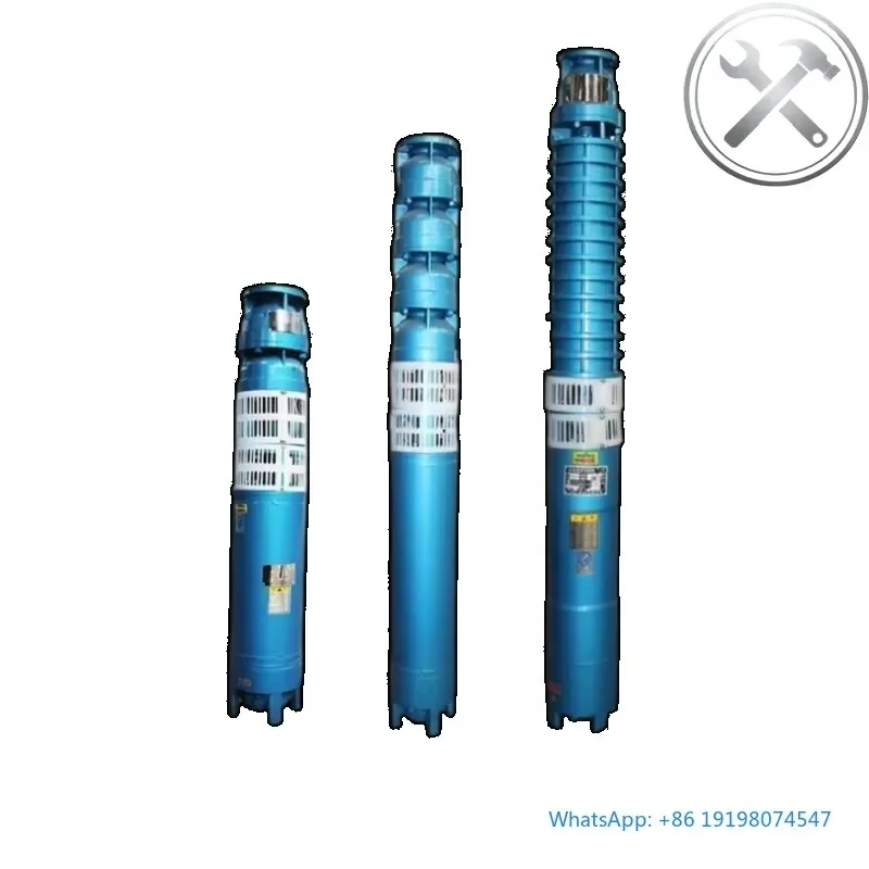 

QJ Submersible Well Pump 45KW 380V/660V 50 Bar for Industrial Water Supply System
