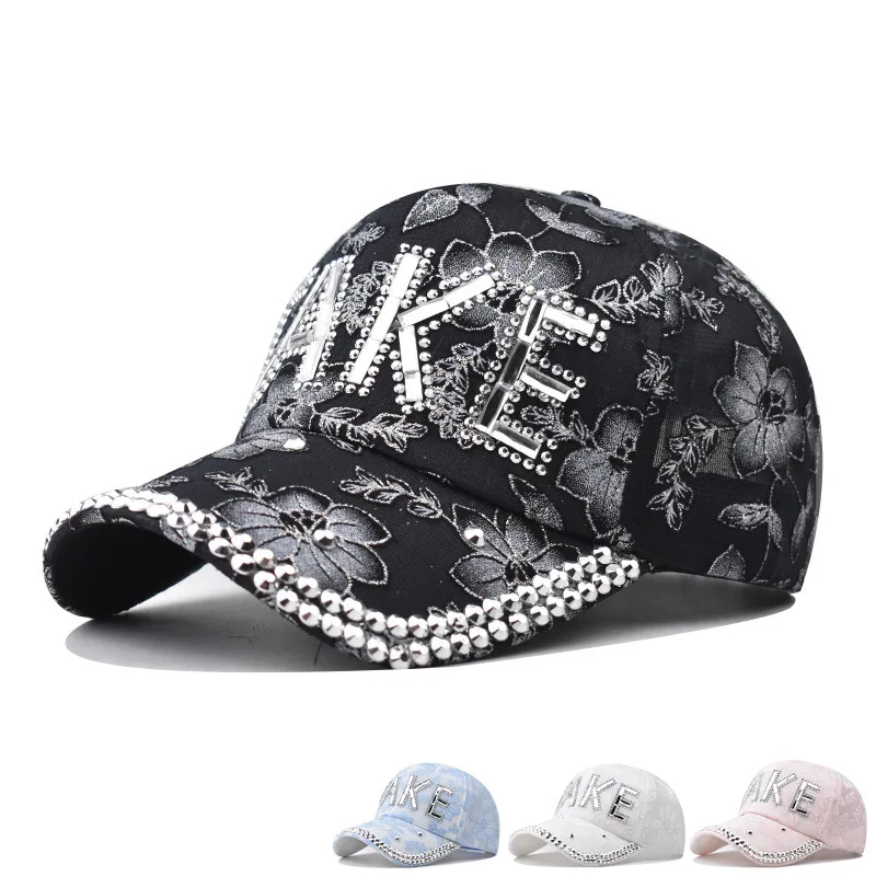 

New Breathable Shiny Sequin Mesh Unisex Fashion JAKE Baseball Cap Street Cool Color Changing Trucker Cap
