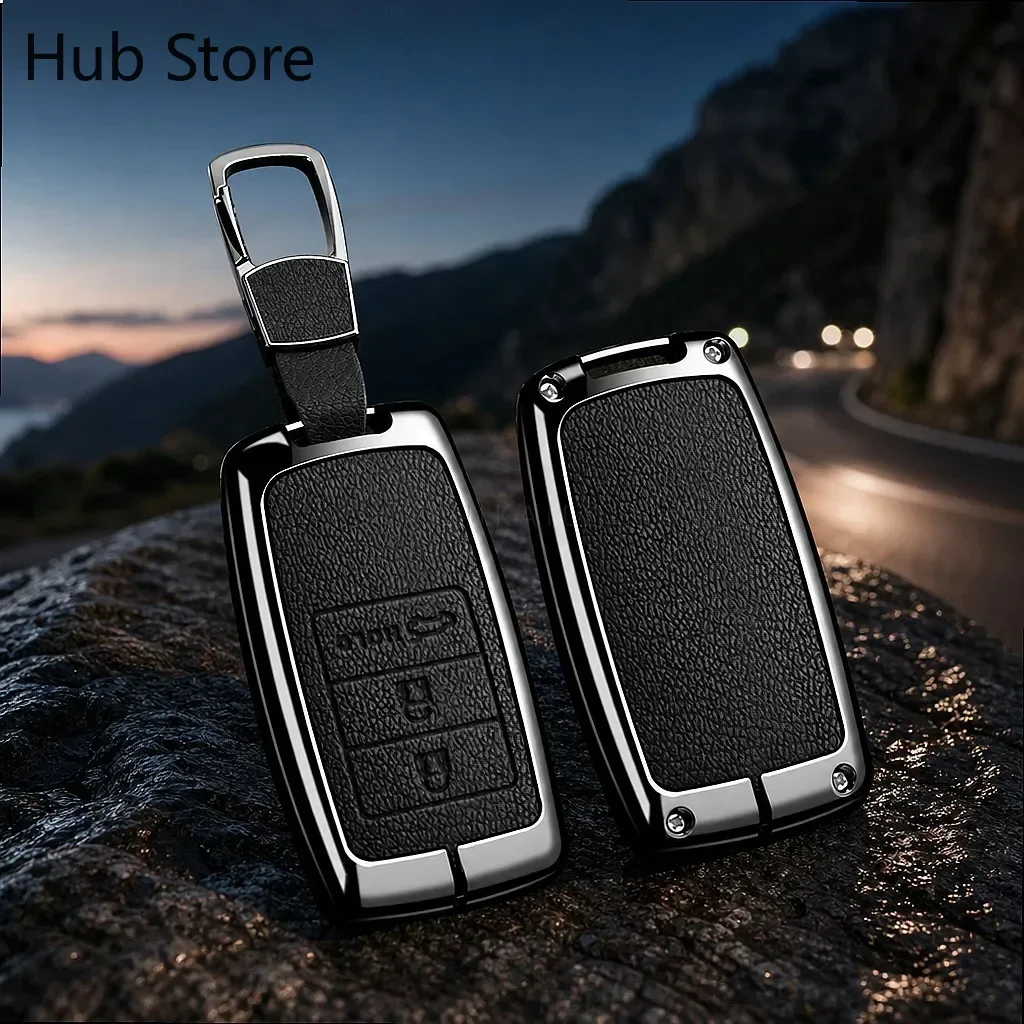 Suitable for Acura TLX-L CDX RDX ILX RLX MDX NSX 2018 2019 2020 2021 car zinc alloy leather key bag car keychain