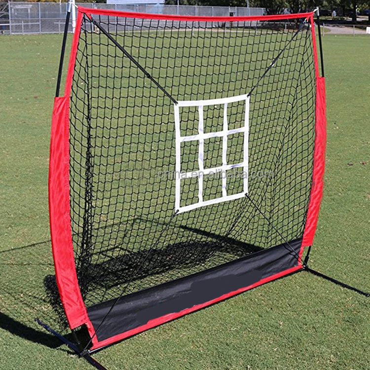 9 فتحات شبكة البيسبول والكرة اللينة لممارسة ضرب الرمي