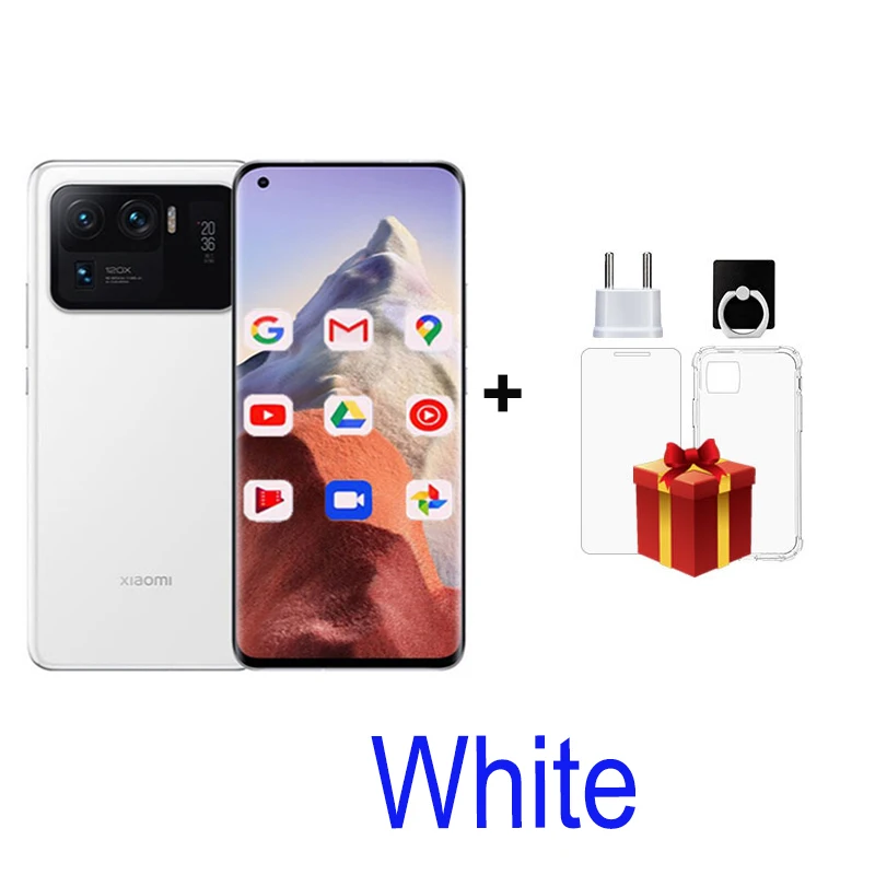 MIXiaomi 11 Ultra 5G Smartphone Global firmware HyperOS 1.0  50MP Camera 6.81” Display AndroidSnapdragon 888